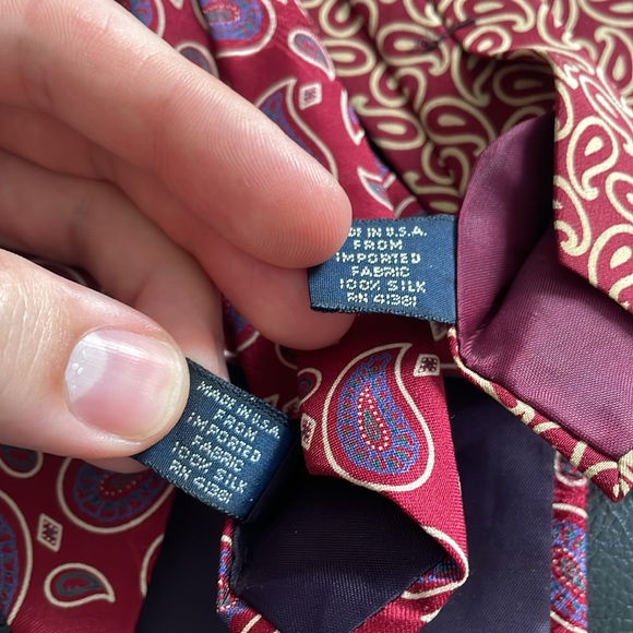 Vintage Polo Ralph Lauren Ties all Silk made in USA - Picture 4 of 8